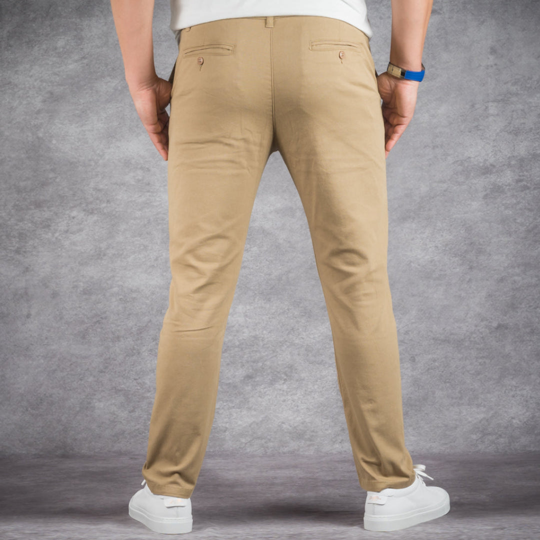 prefect fit, short length khaki chino pants for men under 5'9". Inseam length from 25 to 29.