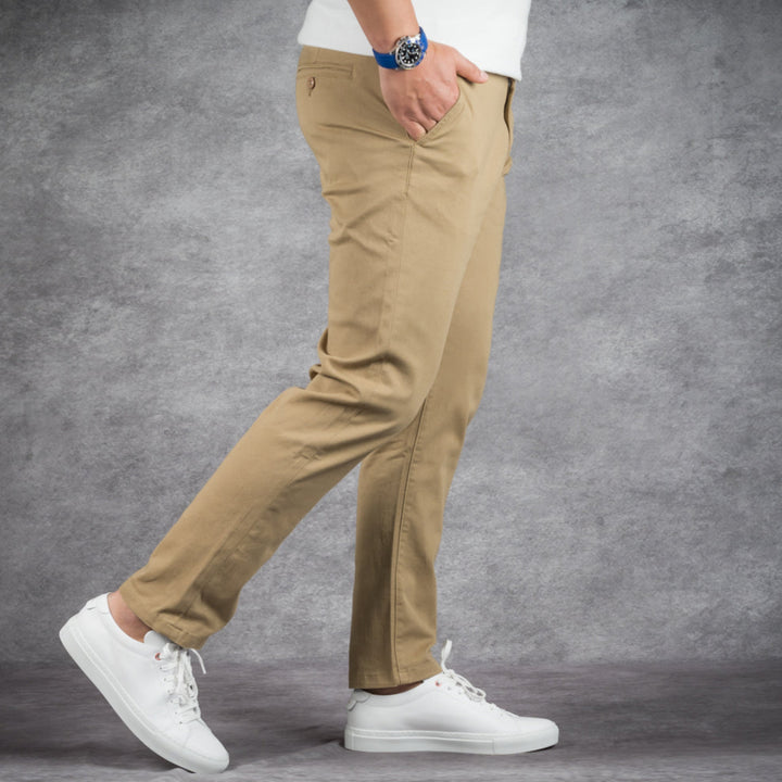 prefect fit, short length khaki chino pants for men under 5'9". Inseam length from 25 to 29.